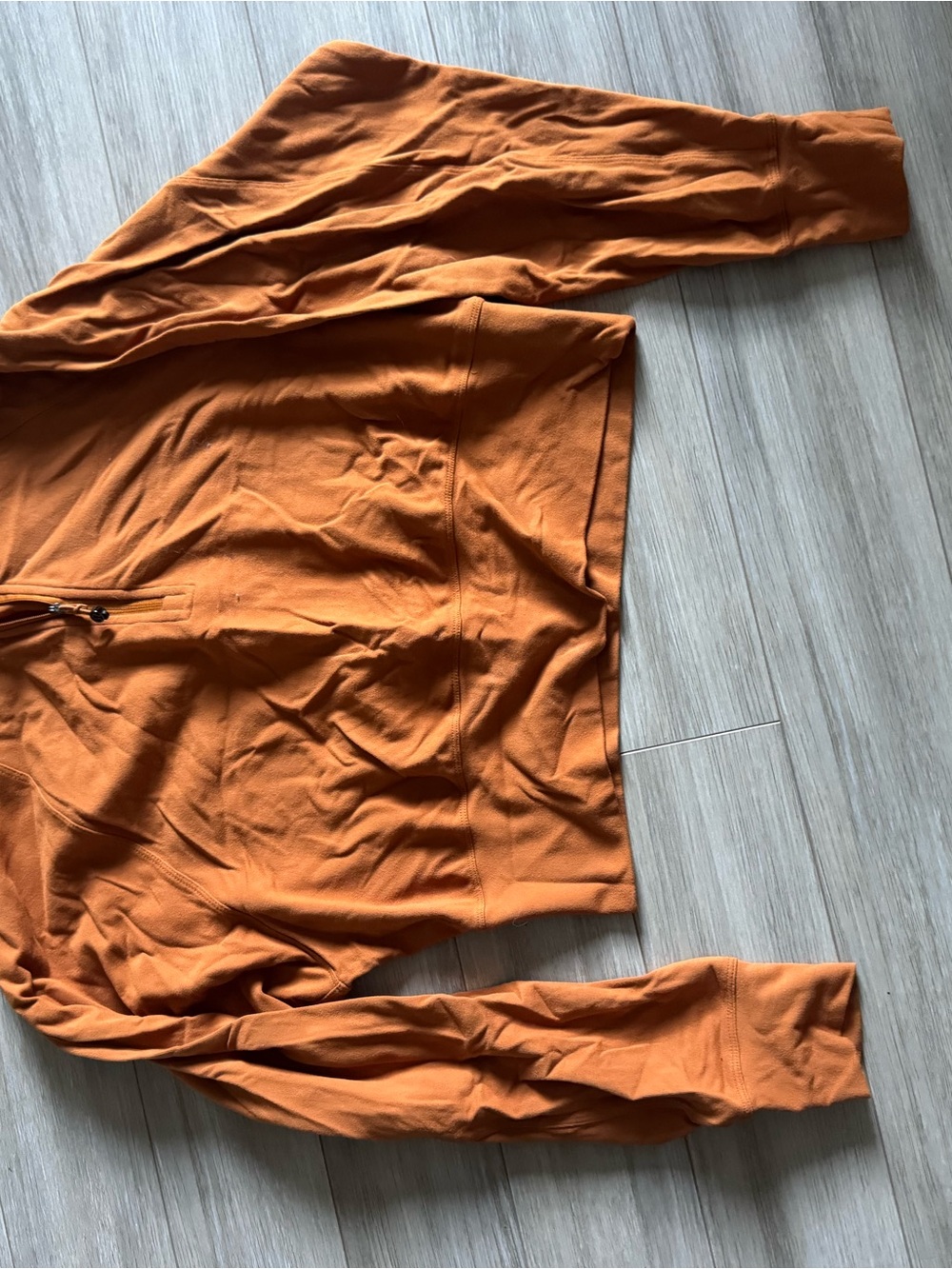 lululemon athletica Lightweight Half-Zip Jacket - Rust